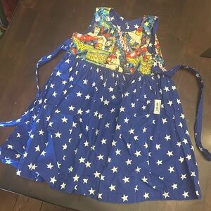 Wonder Woman dress.